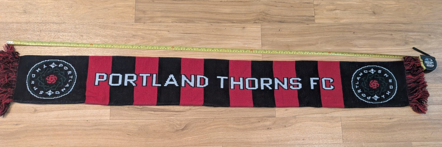Portland Thorns Bar Scarf Ruffneck Scarf Women’s Soccer
