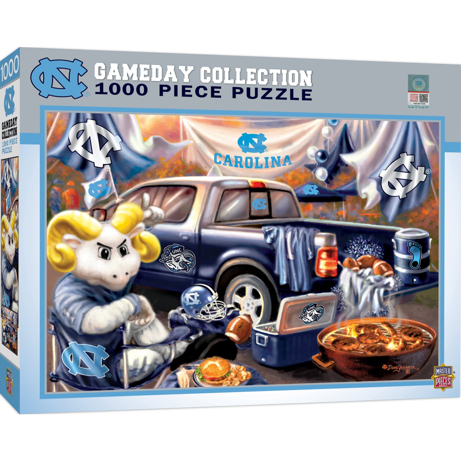 MasterPieces – UNC Tar Heels – NCAA Gameday 1000 Piece Jigsaw Puzzle