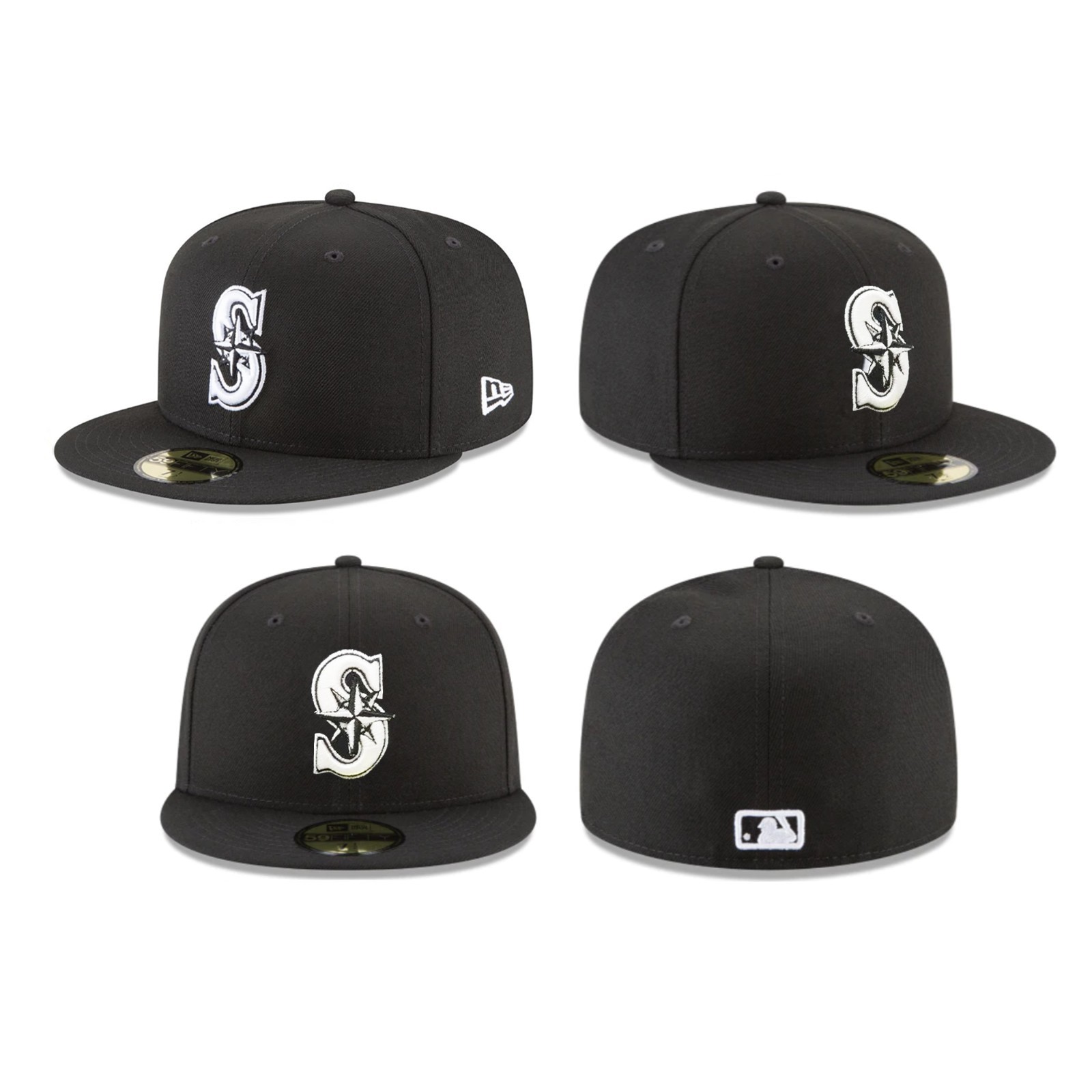 Seattle Mariners SEA MLB Authentic New Era 59FIFTY Fitted Cap – 5950 Hat