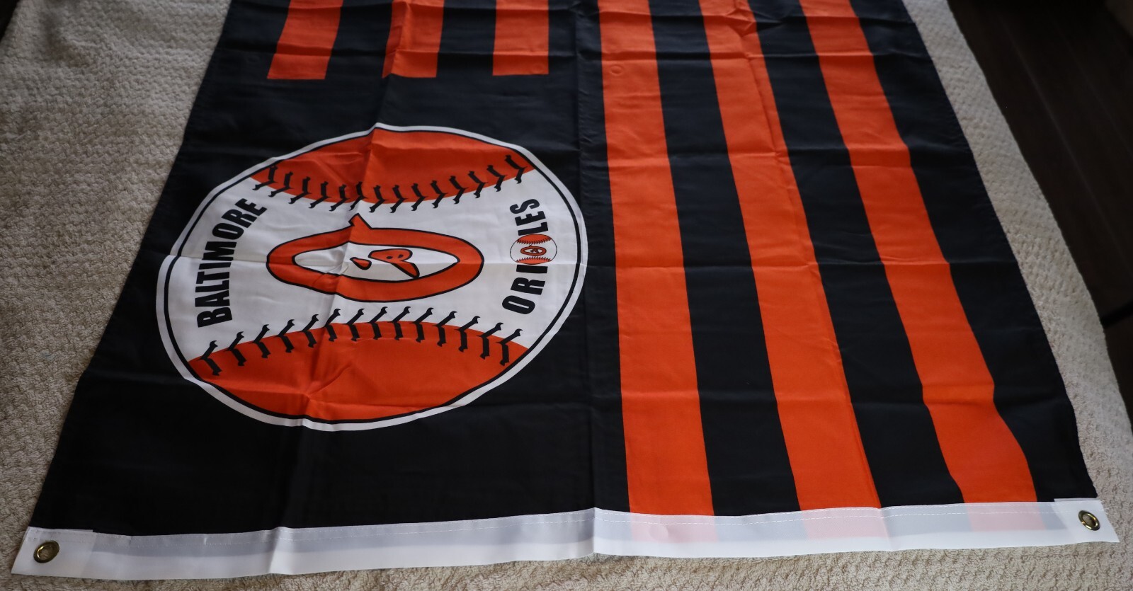 Baltimore Orioles 3×5 ft House Pole Flag Wall Banner MLB Baseball Decoration