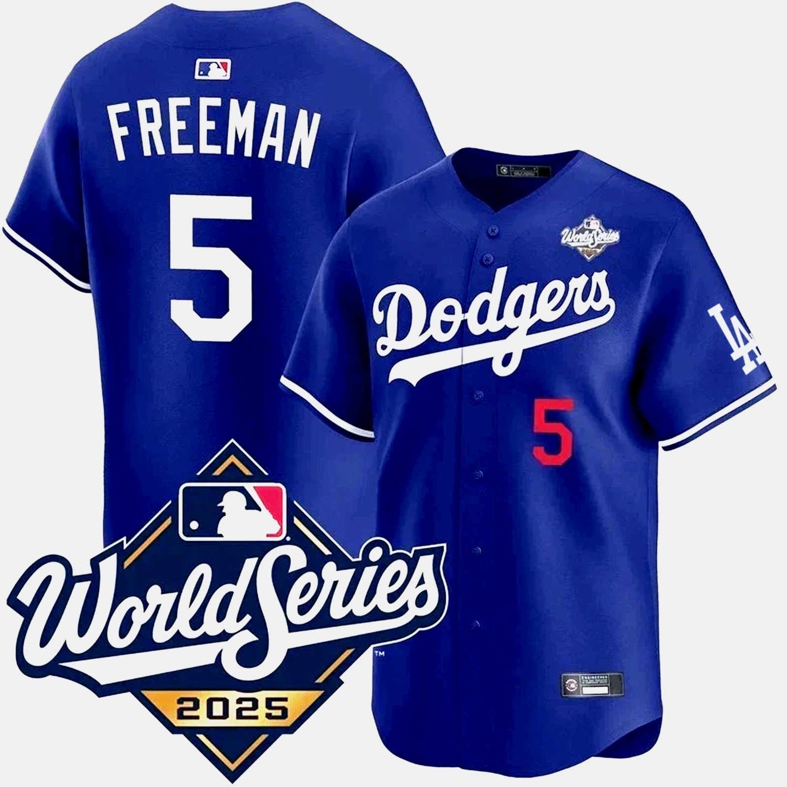 NWT Men’s Freddie Freeman 2025 World Series Limited Player Stitched Jersey S-3XL