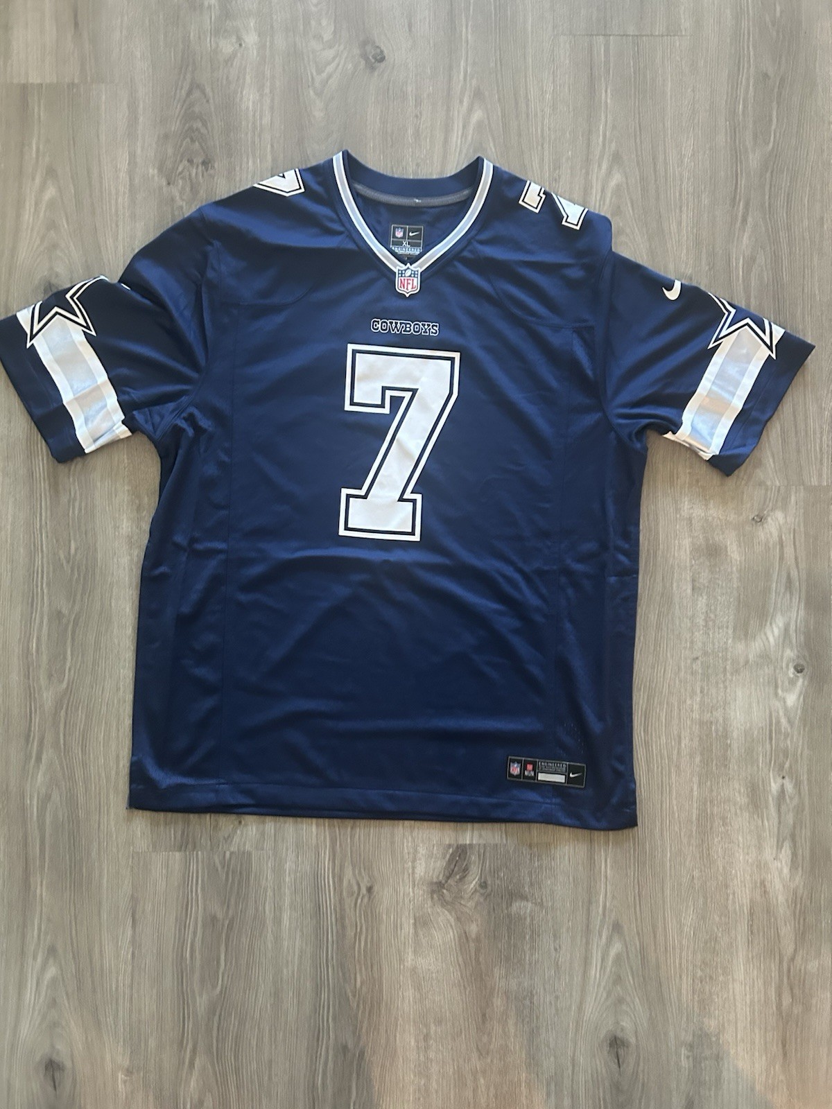 Nike Dallas Cowboys Diggs #7 Men’s XL Blue/White NFL Regular Season Jersey