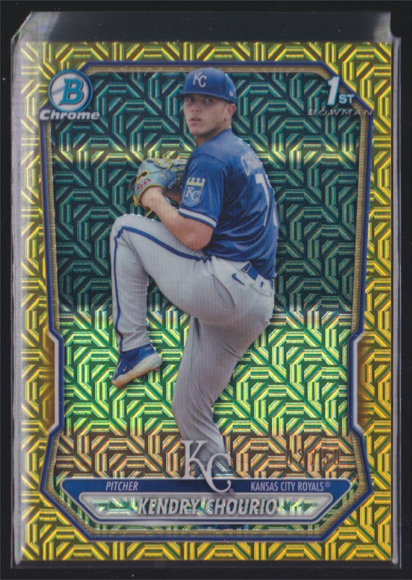 2026 Bowman Gold Mojo Kendry Chourio /50 Kansas City Royals #BCP-7