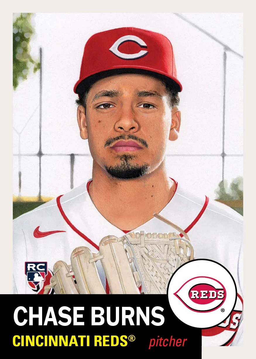 2026 Topps Living Set Card 920 Chase Burns – Rookie – Only 25 Cents Shipping!