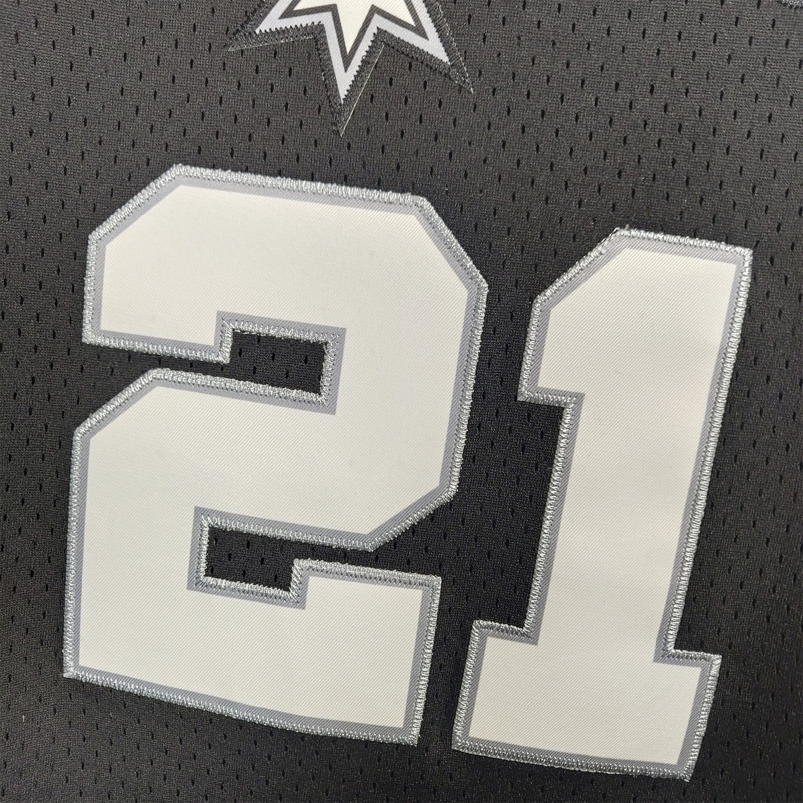 Tim Duncan #21 jersey. Stitched design. Black fan jersey. New. Sizes S-2XL
