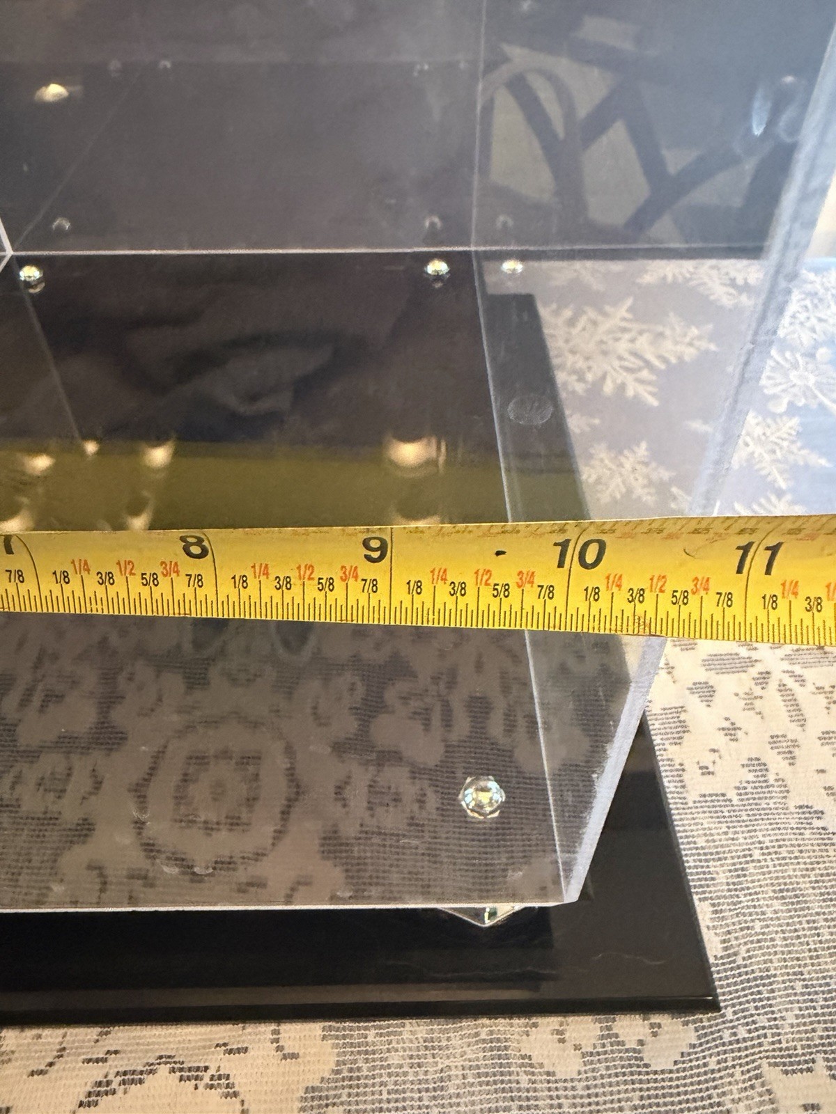 Deluxe Display Case /Acrylic Case with Mirror Back. 2 Available: Price Per Case