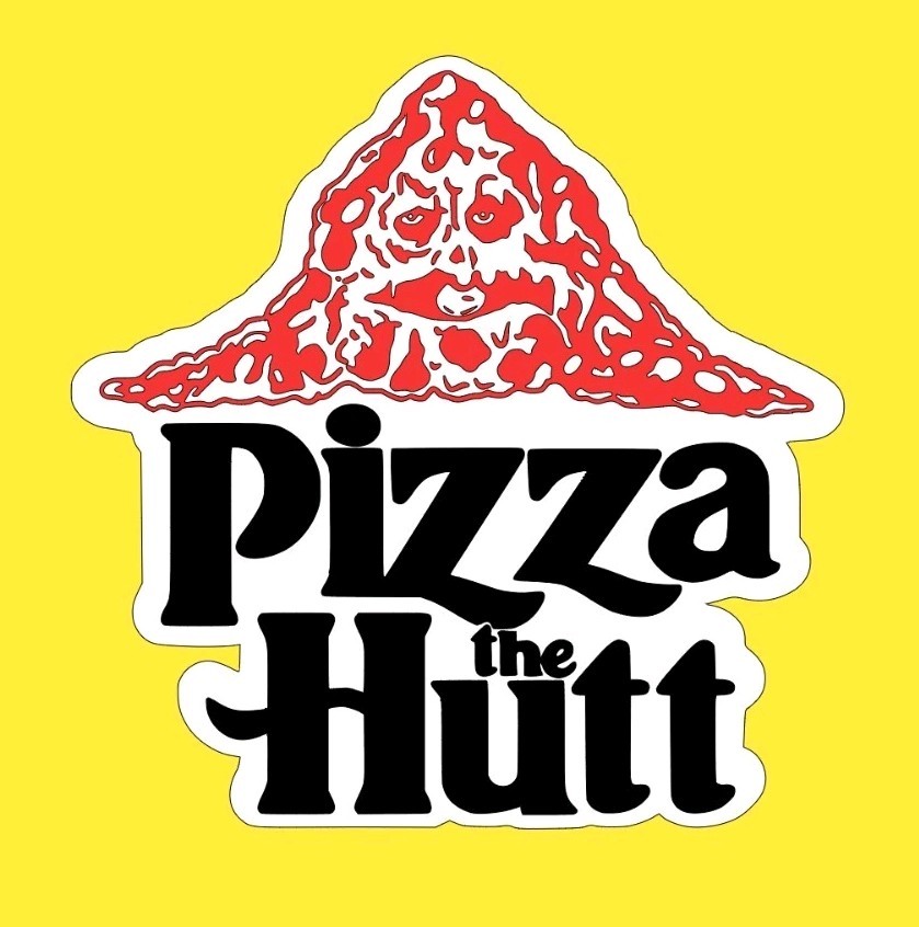 Spaceballs PIZZA THE HUTT, Custom Vinyl Sticker, Dark Helmet, Barf, 4×4 Inches!