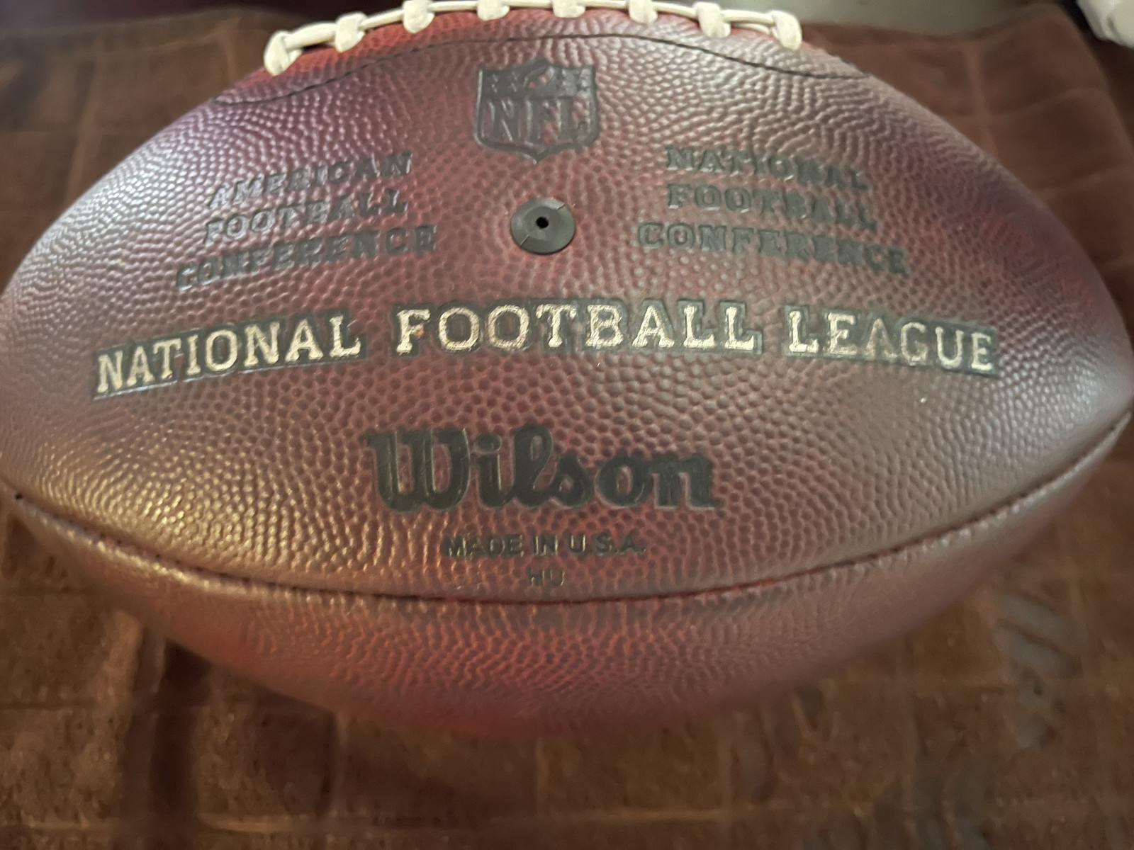 Wilson The NFL Game Football used