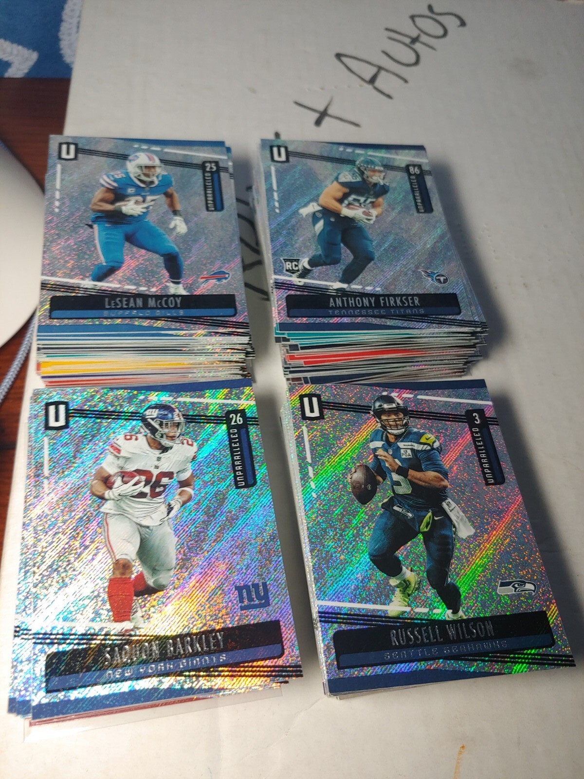 2019 unparalleled football complete your base set *PYC*