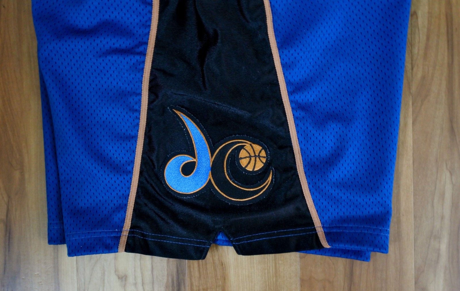Washington Wizards Nike Authentic Shorts NBA Blue Jordan NBA Men Sewn Size 34
