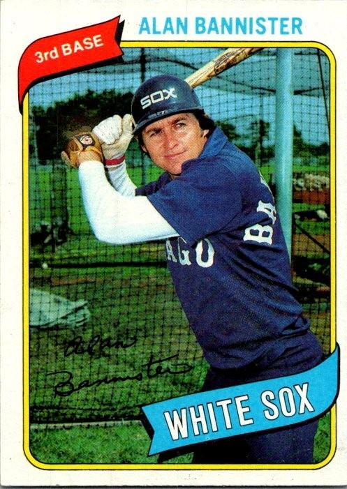 Alan Bannister – 1980 Topps – # 608 – White Sox