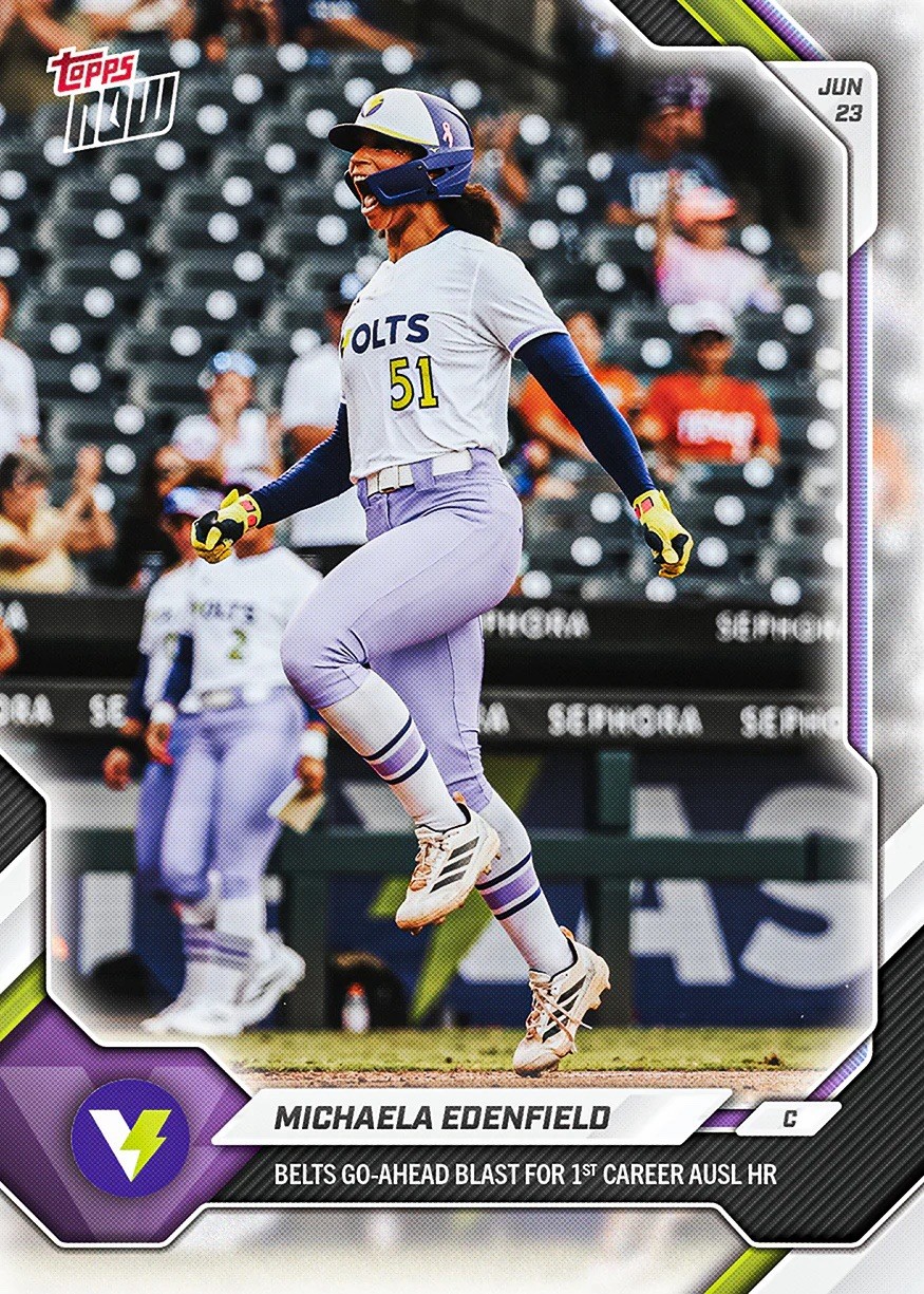Michaela Edenfield – 2026 AUSL Topps NOW® – Card 17 – *PRESALE*
