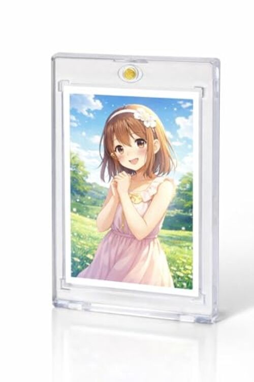 1 (One) 55pt One-Touch Card Holder
