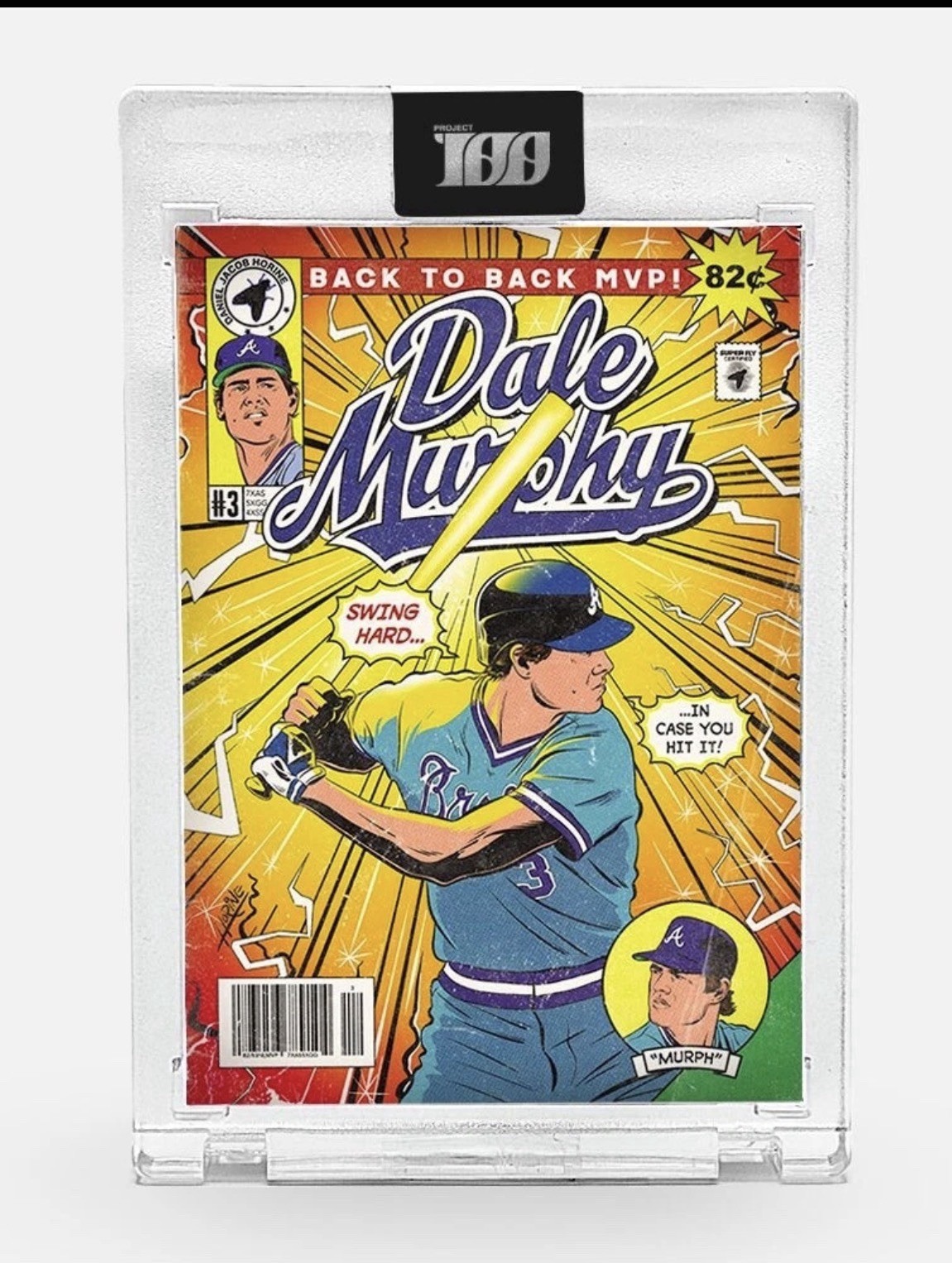 Factory Sealed 2022 Topps Project 100 Dale Murphy #36 Daniel Jacob Horine /3999