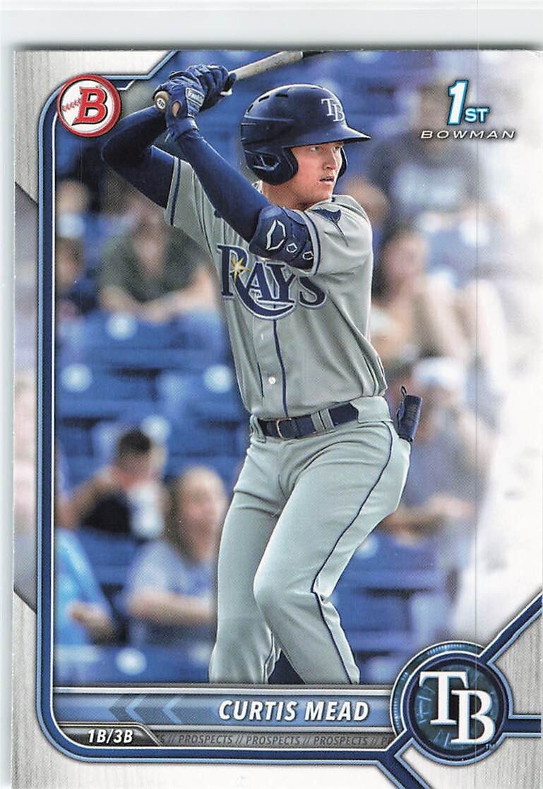 Curtis Mead Baseball Cards – Parallels, Base, Chrome – You Choose!