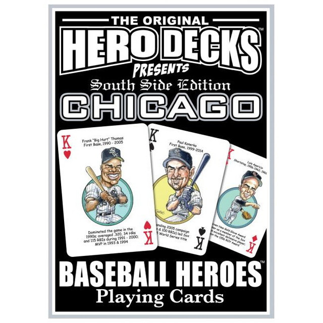 MLB Baseball Hero Decks Caricature 52 Playing Cards rare custom Parody art