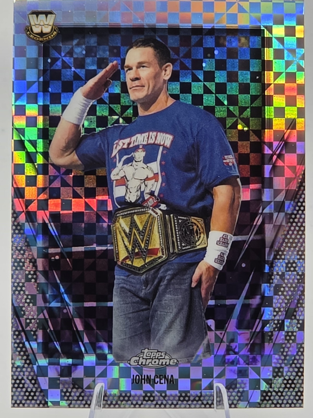 2026 Topps Chrome WWE John Cena X-Fractor Refractor Legend Can’t See Him #2