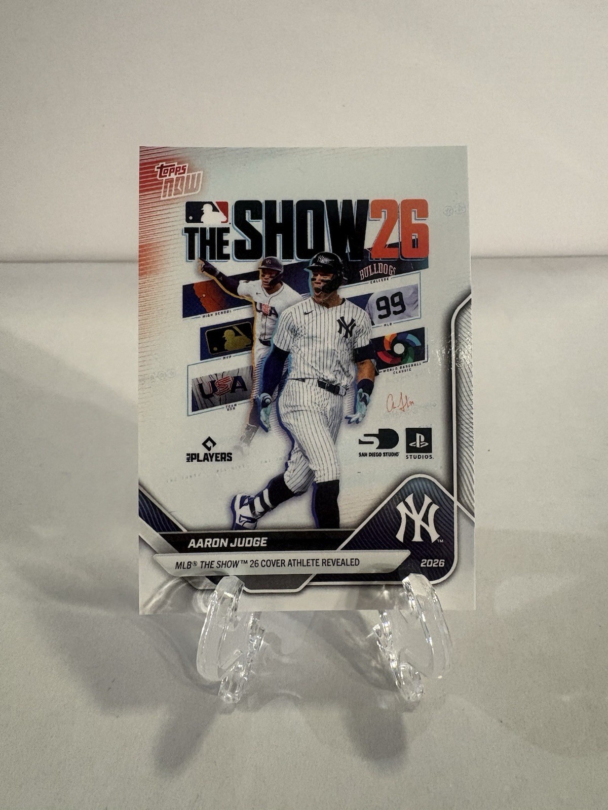 2026 Topps Now – Offseason Aaron Judge #OS19 (GS) (a)