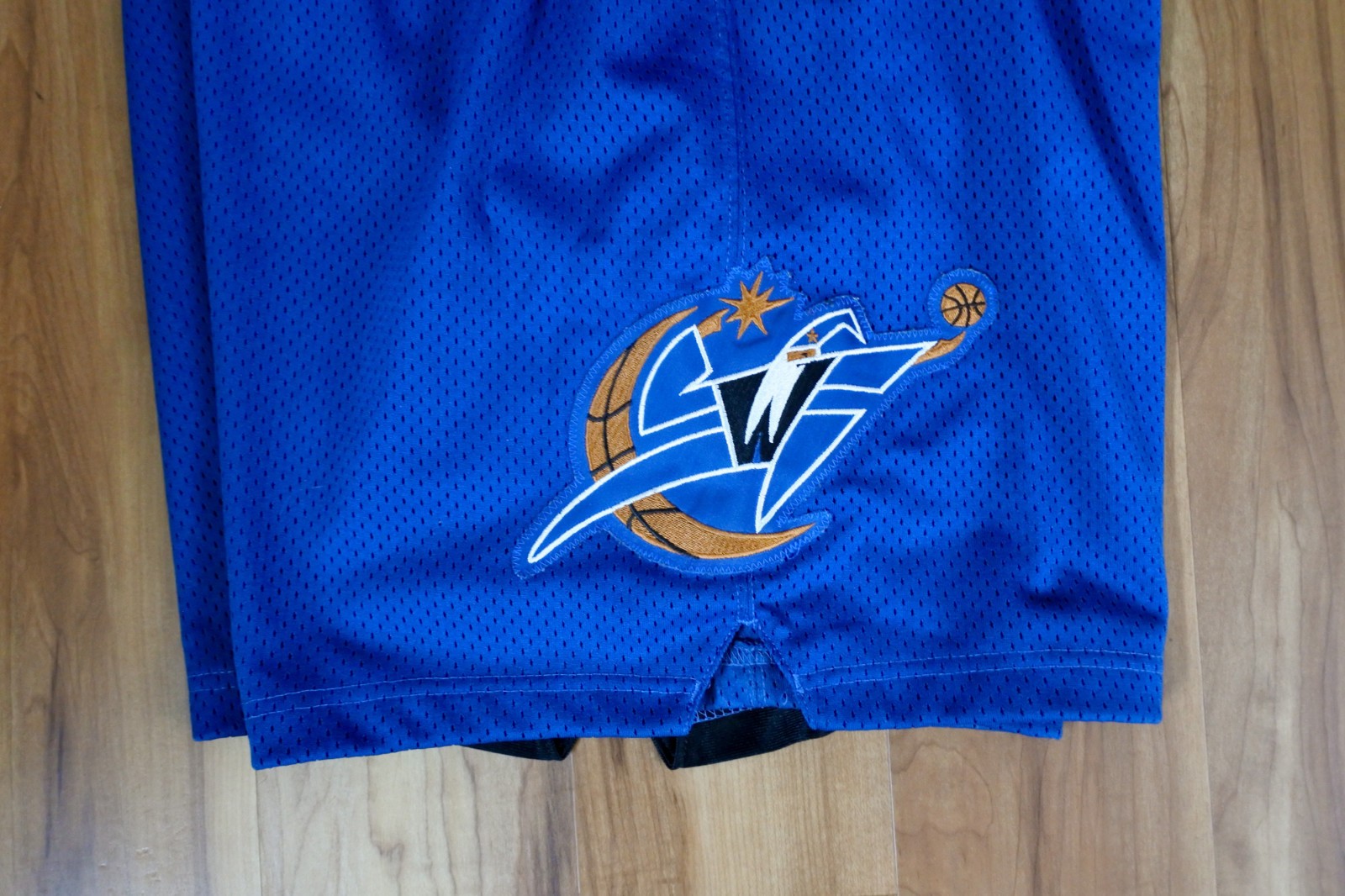 Washington Wizards Nike Authentic Shorts NBA Blue Jordan NBA Men Sewn Size 34