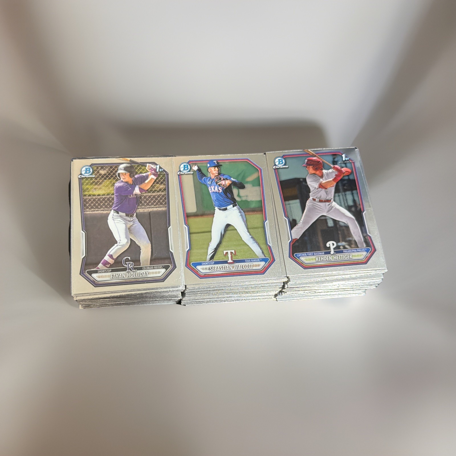 2026 Bowman Baseball Chrome Prospects Complete 150 Card Set #BCP1-BCP150