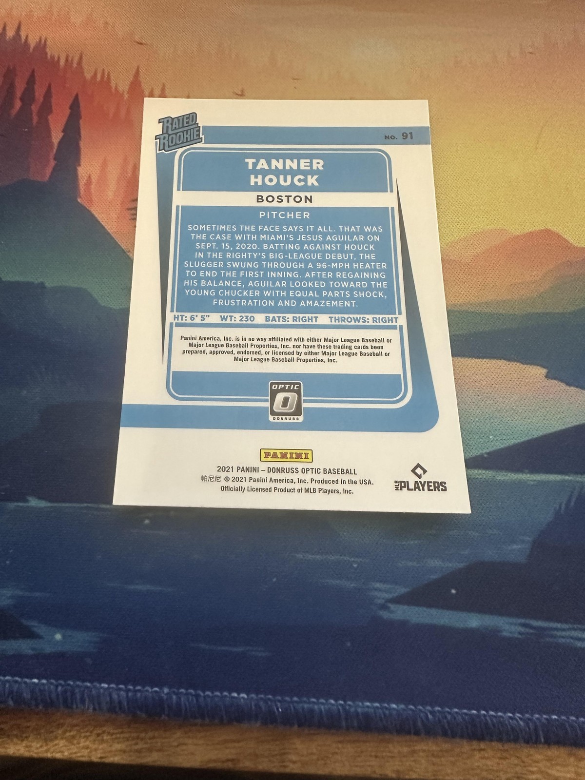 2021 Donruss Optic #91 Tanner Houck
