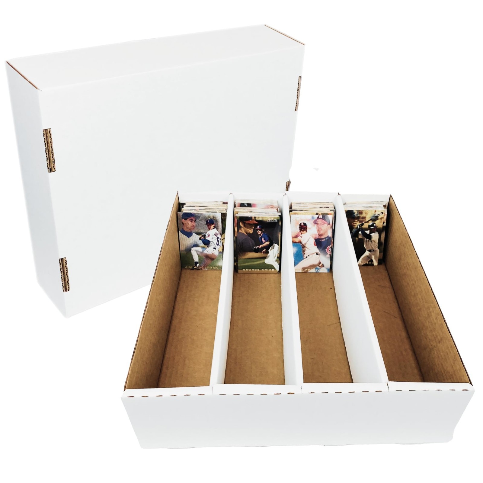 3200 ct Trading Card Storage Box – Durable Organizer for Sports & Gaming Cards –