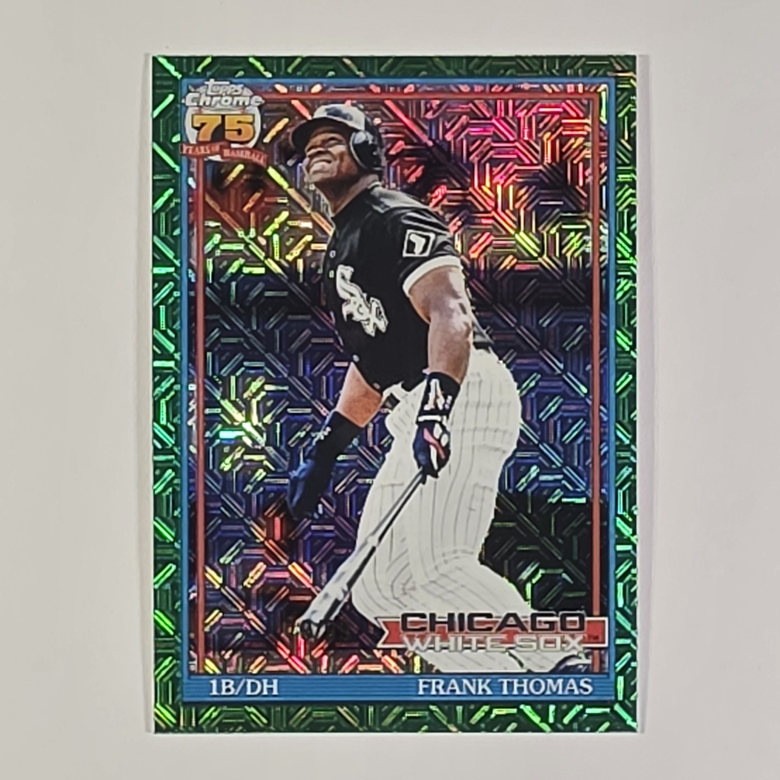 2026 Topps Series 1 Frank Thomas Silver Pack 1991 Topps Baseball Green 79/99