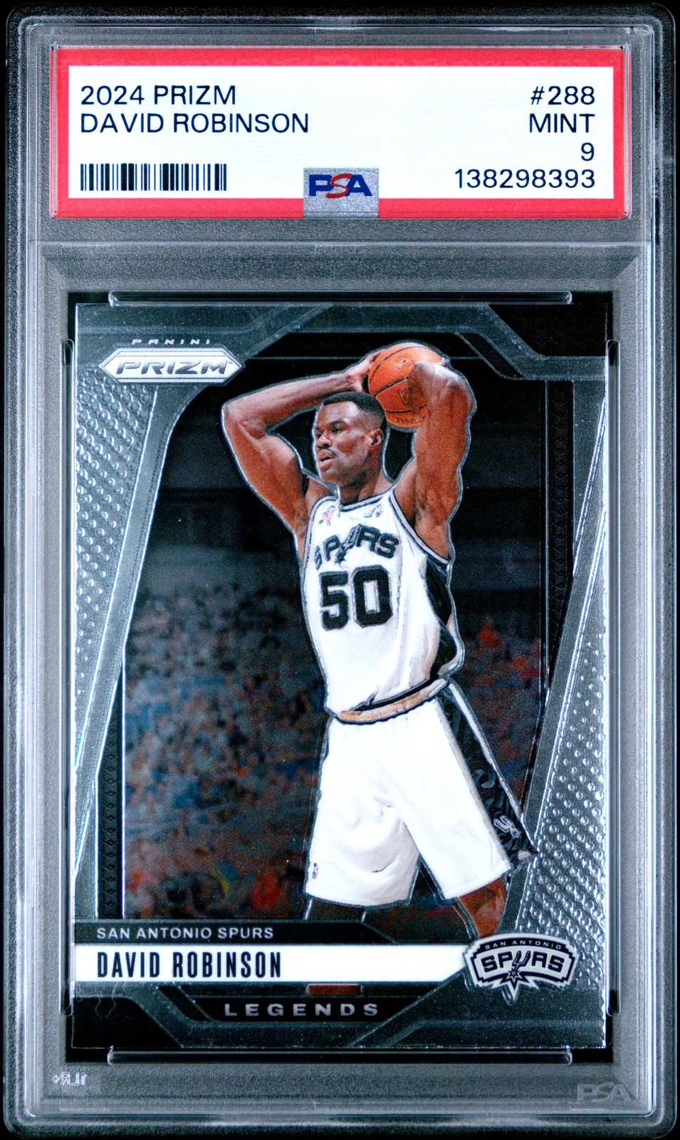 2024 Panini Prizm David Robinson #288 PSA 9
