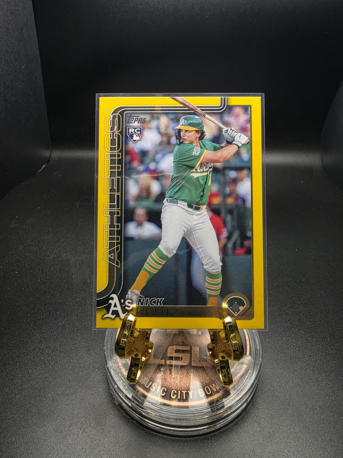 2025 Topps Update Nick Kurtz RC Yellow Border Parallel US201