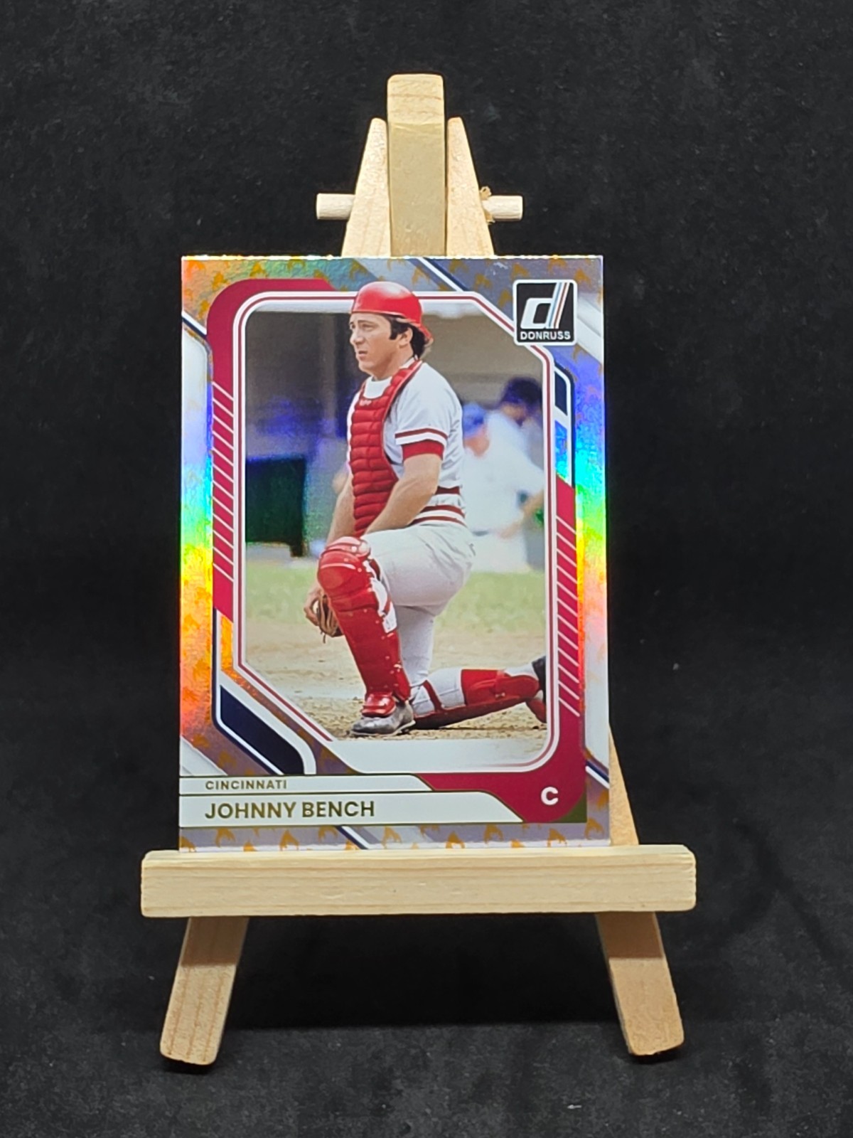 2026 Donruss Johnny Bench On Fire /75 Cincinnatti Reds #2