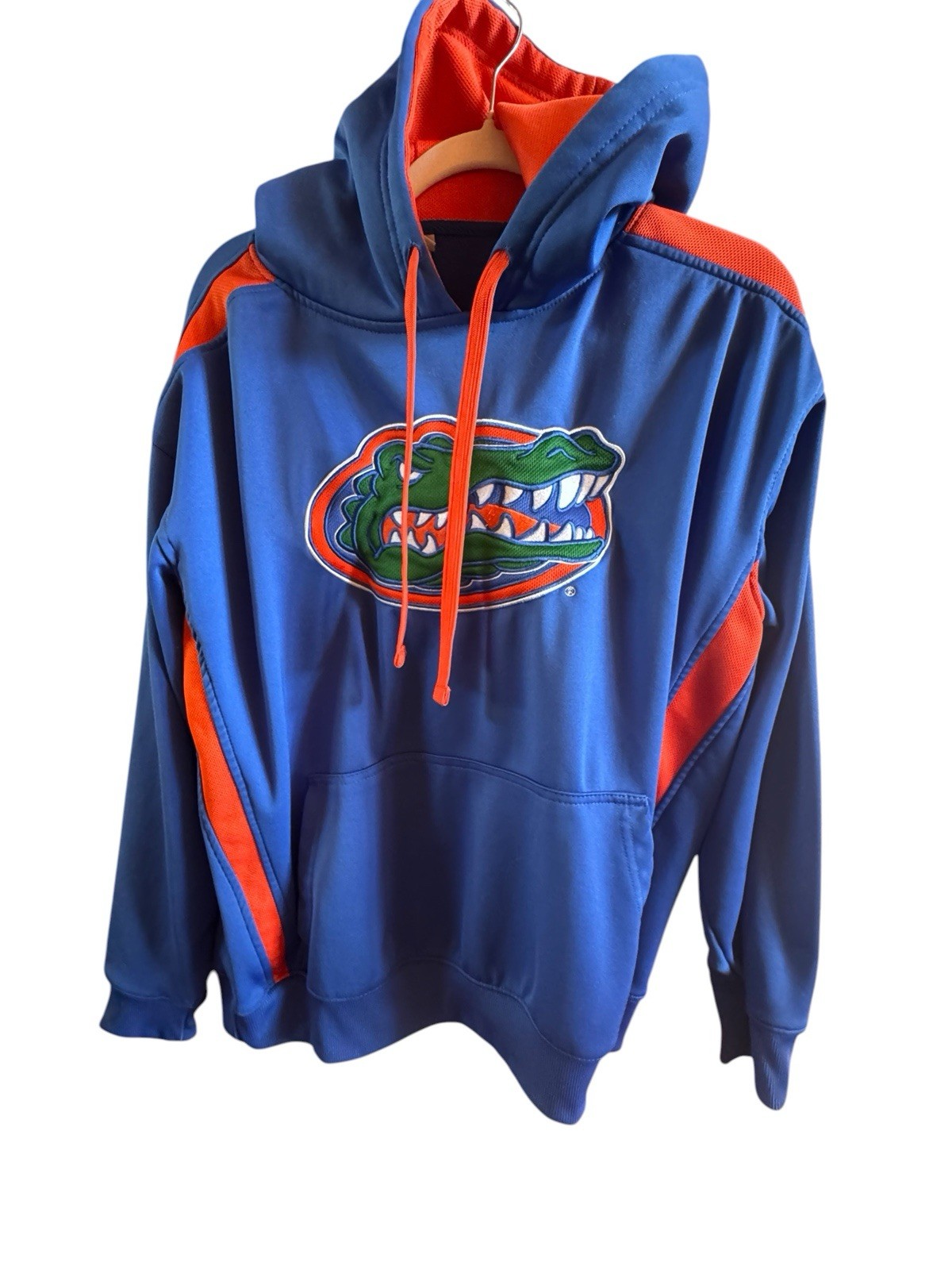 Pro Edge Florida Gators Blue Pullover Hoodie Men’s Sz XL Albert Alligator Logo