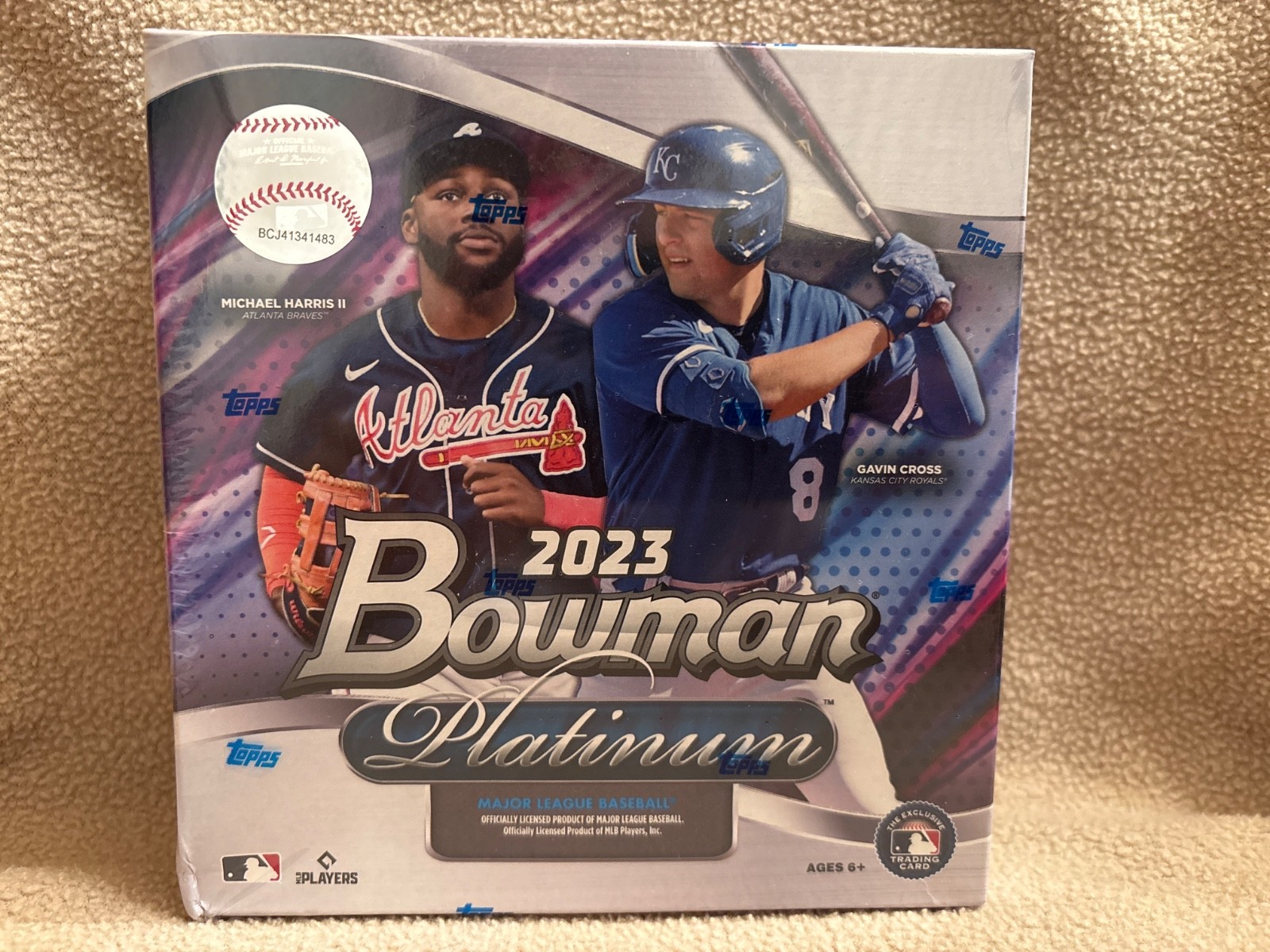2023 Topps Bowman Platinum MLB Baseball Monster Box – Factory Sealed