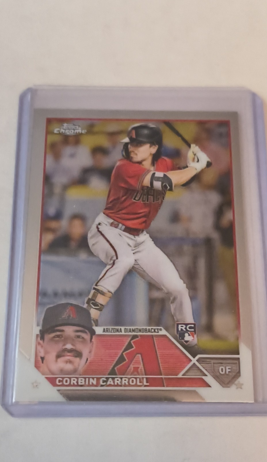 2023 Topps Chrome Corbin Carroll 95 Arizona Diamondbacks Rookie Card RC