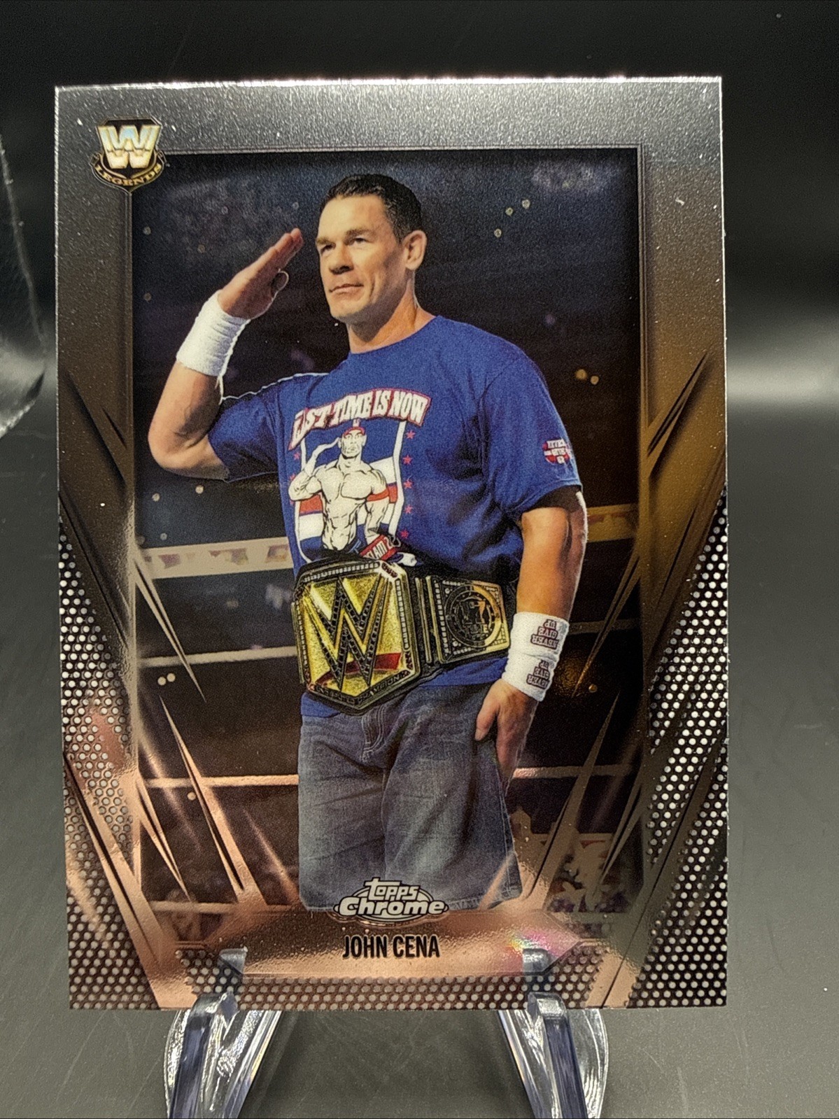 John Cena 2026 Topps Chrome WWE #2 Trading Card FREE SHIPPING Legends