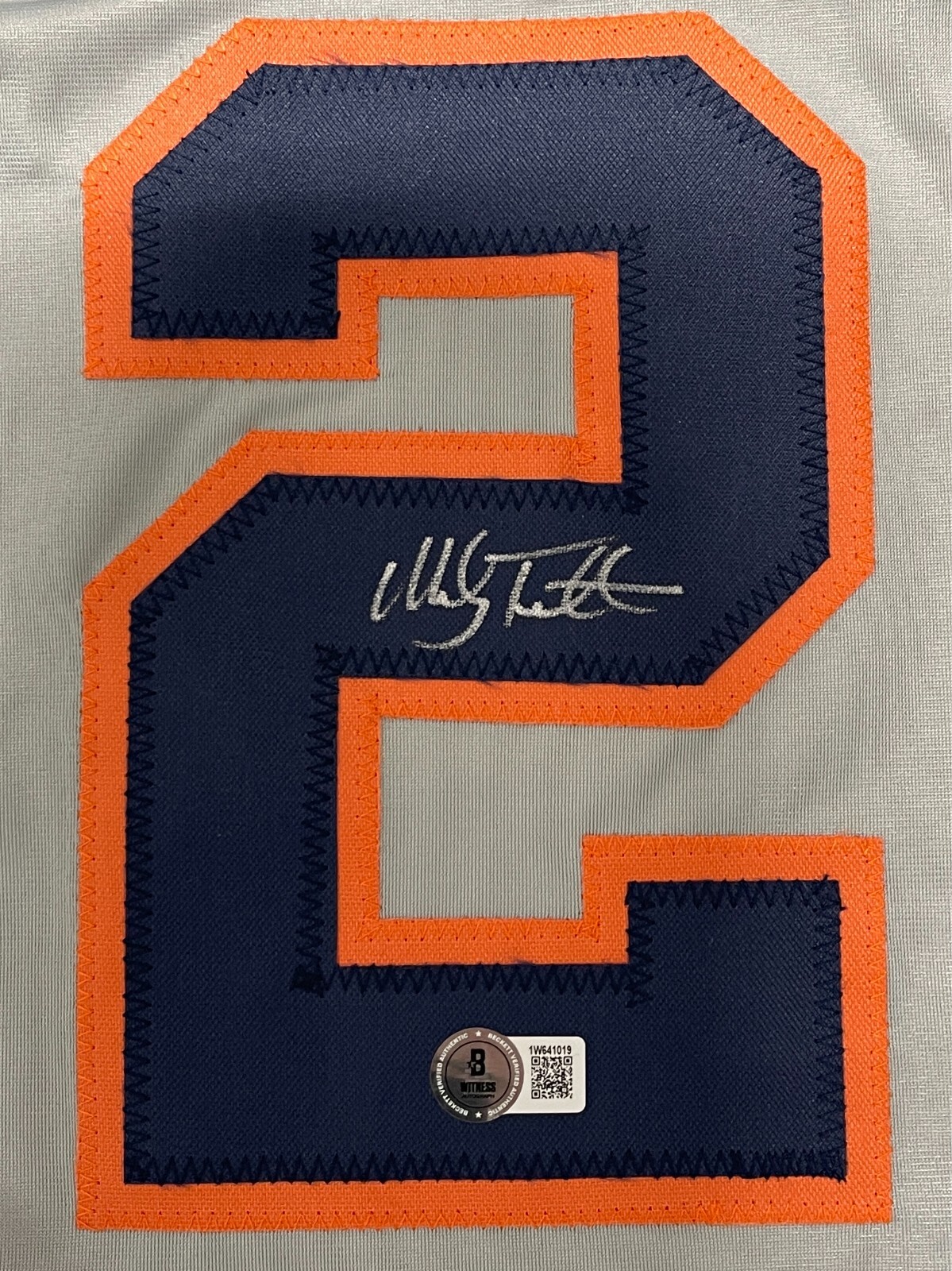 Mickey Tettleton Signed Auto Detroit Tigers Custom Jersey Beckett Wit BAS COA