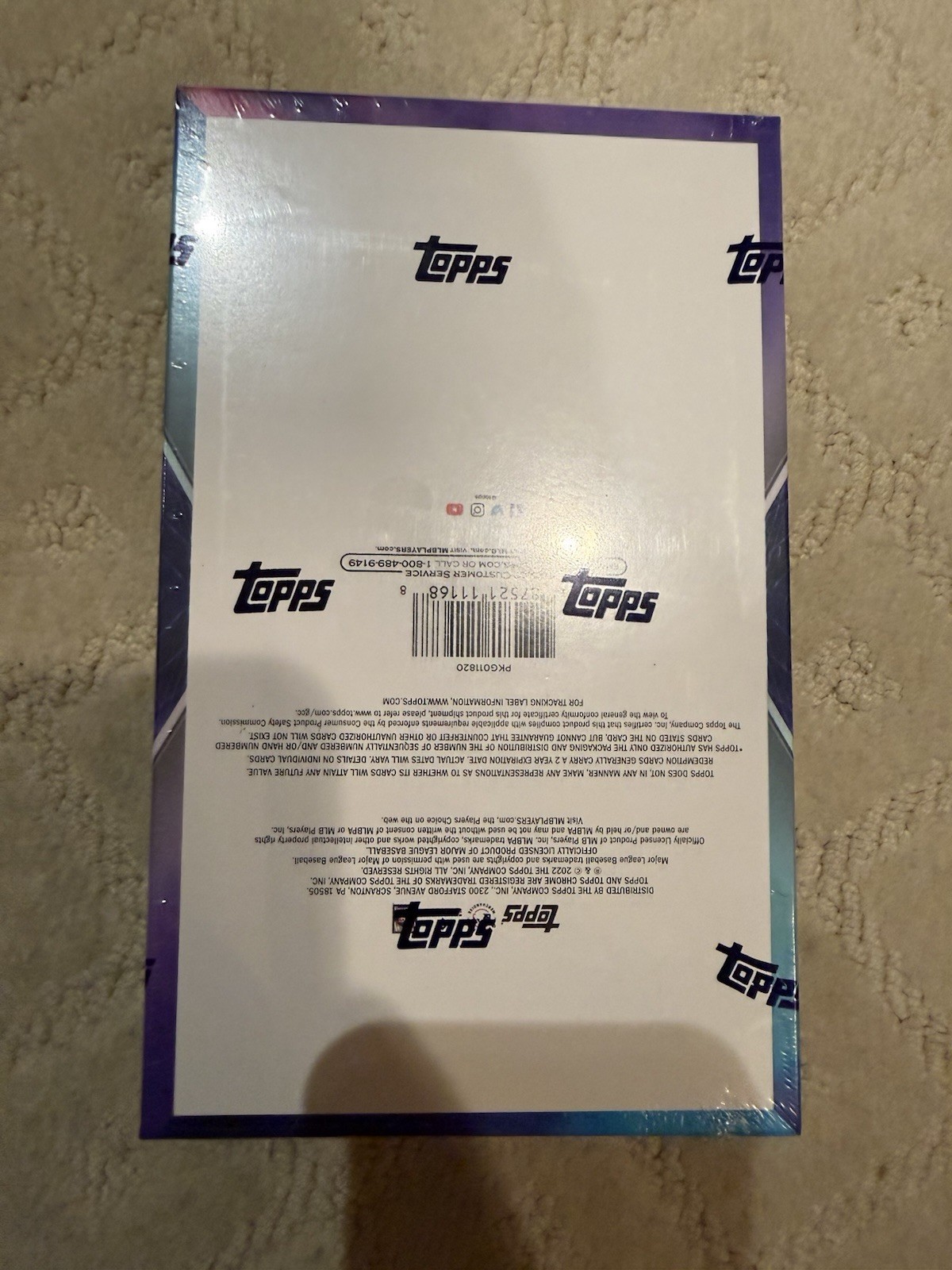 2022 TOPPS COSMIC CHROME BASEBALL HOBBY BOX