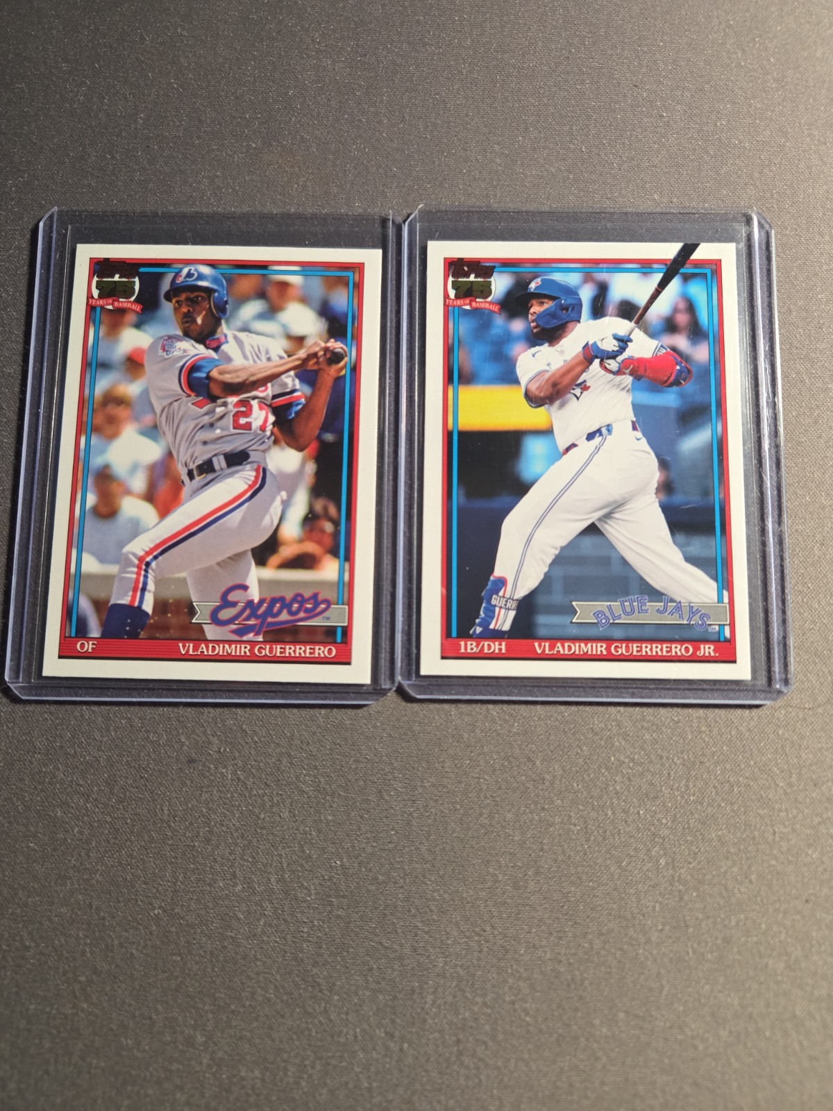 2026 Topps Series 1 Vladimir Guerrero JR. And SR. 1991 throwback T91-93 T91-9