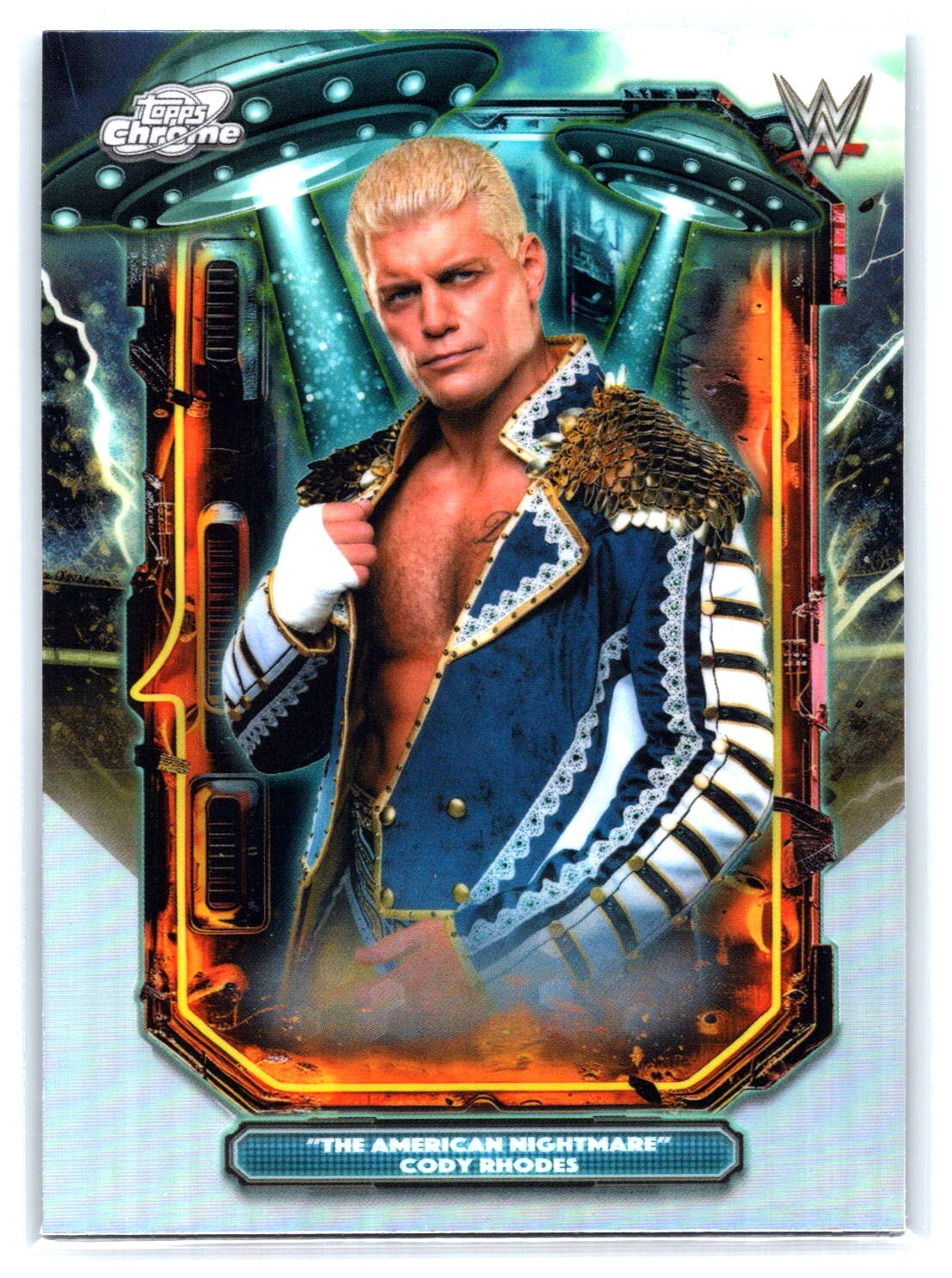 2026 Topps Chrome Cosmic #ET-1 American Nightmare Cody Rhodes Extraterrestrial