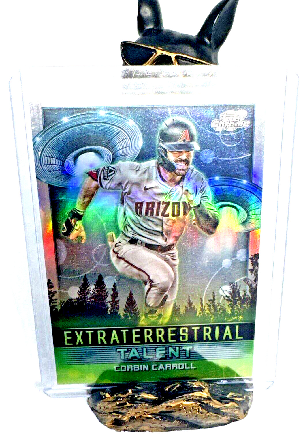 2024 Topps Cosmic Chrome #ET-4 Corbin Carroll Extraterrestrial Talent Refractor