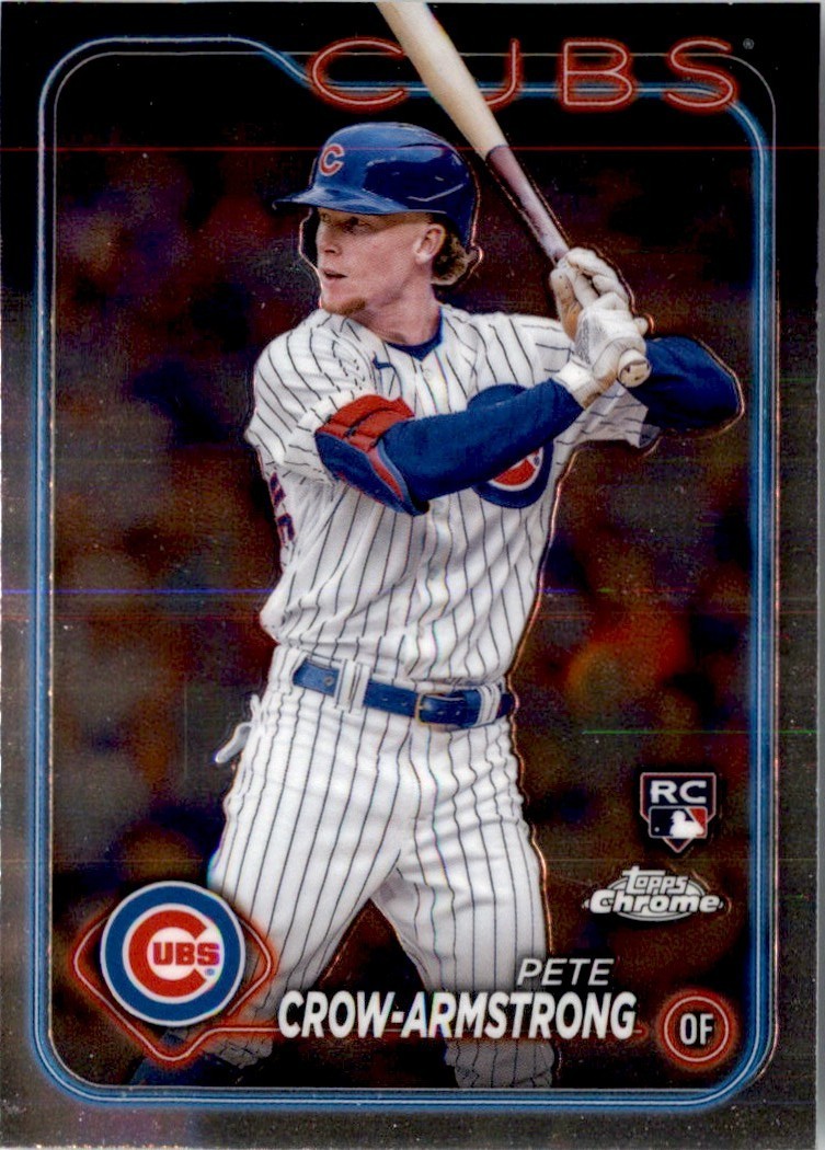 2024 Topps Chrome Pete Crow-Armstrong RC Chicago Cubs #16
