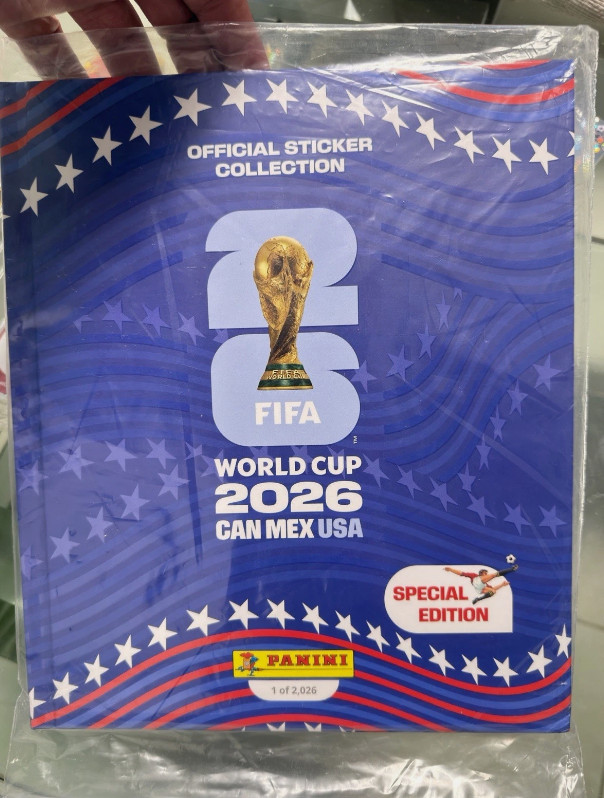 FIFA World Cup 2026 Official Sticker Collection Hardcover Cover Album