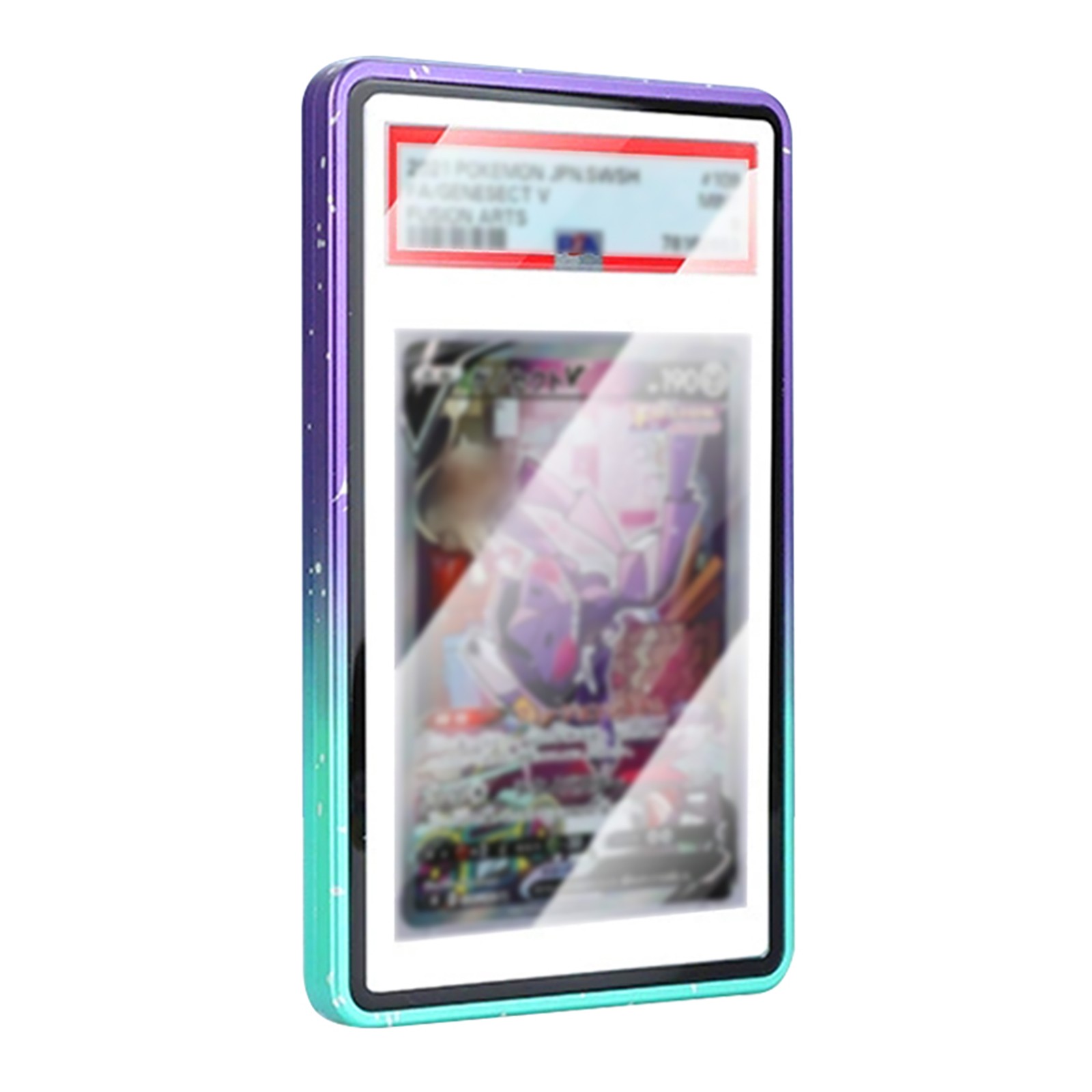 1-5PCS Magnetic Metal Case For PSA CGC Graded Trading Cards Guard Protector Case
