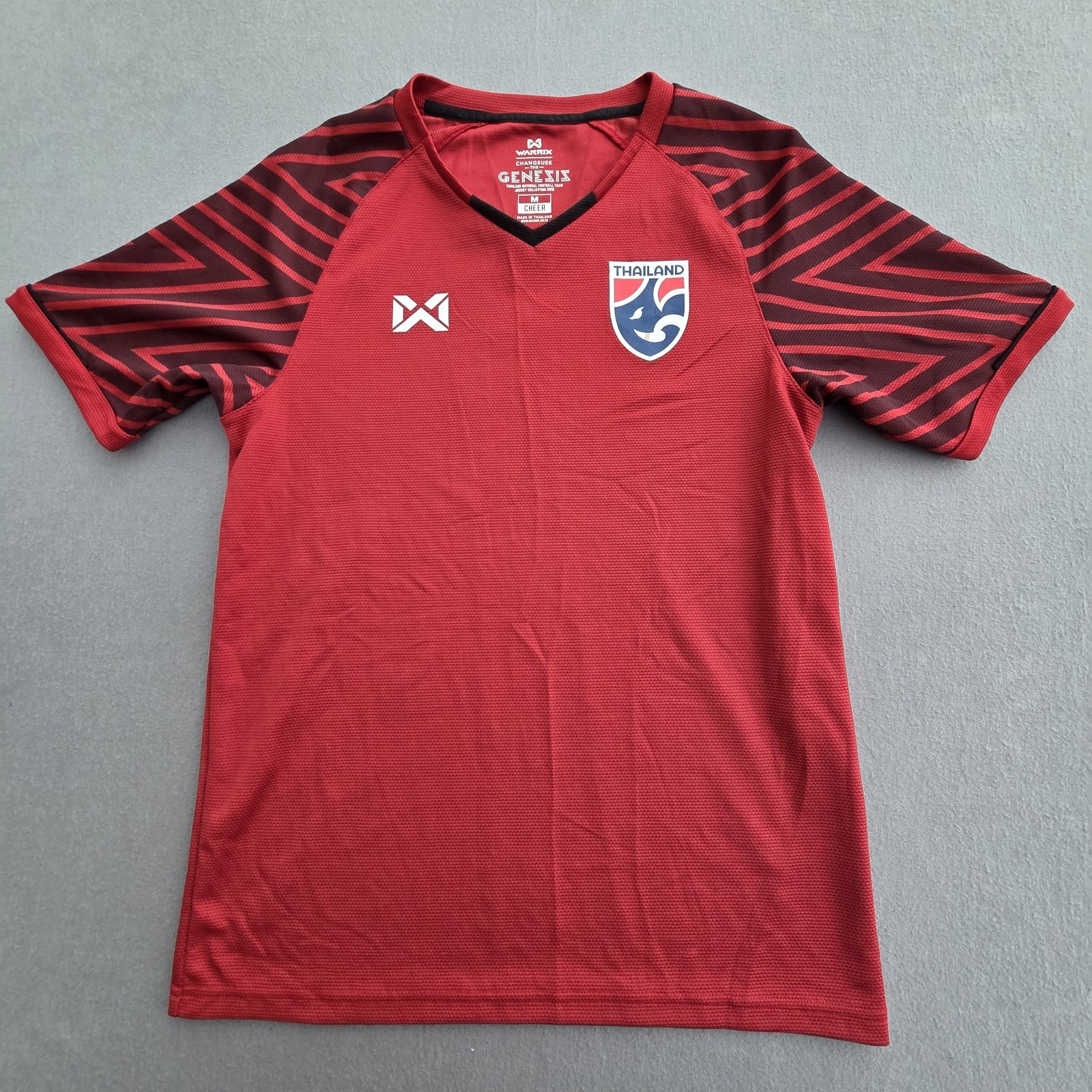 Warrix Thailand National Team Football Training Shirt Size Medium M Red Rare