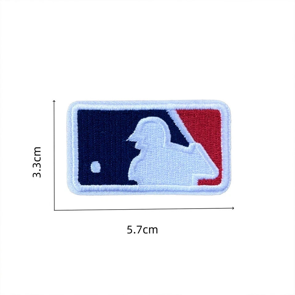 ALL MLB TEAMS LOGO 2-3” IRON ON PATCHES + MLB LOGOS For *35 PATCHES*