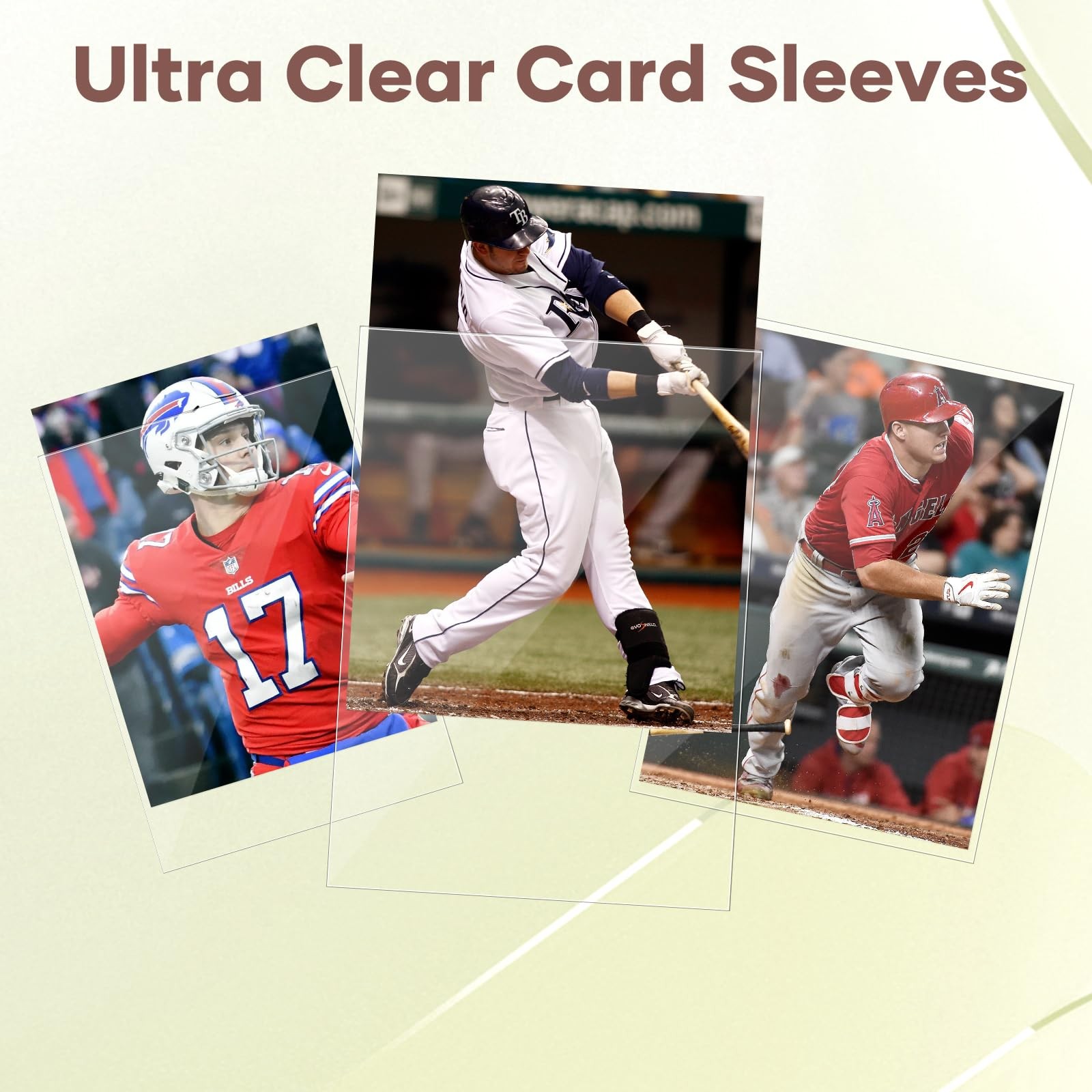 600 Count Card Sleeves, Clear Soft Trading Card Sleeves, Polypropylene (PP), …