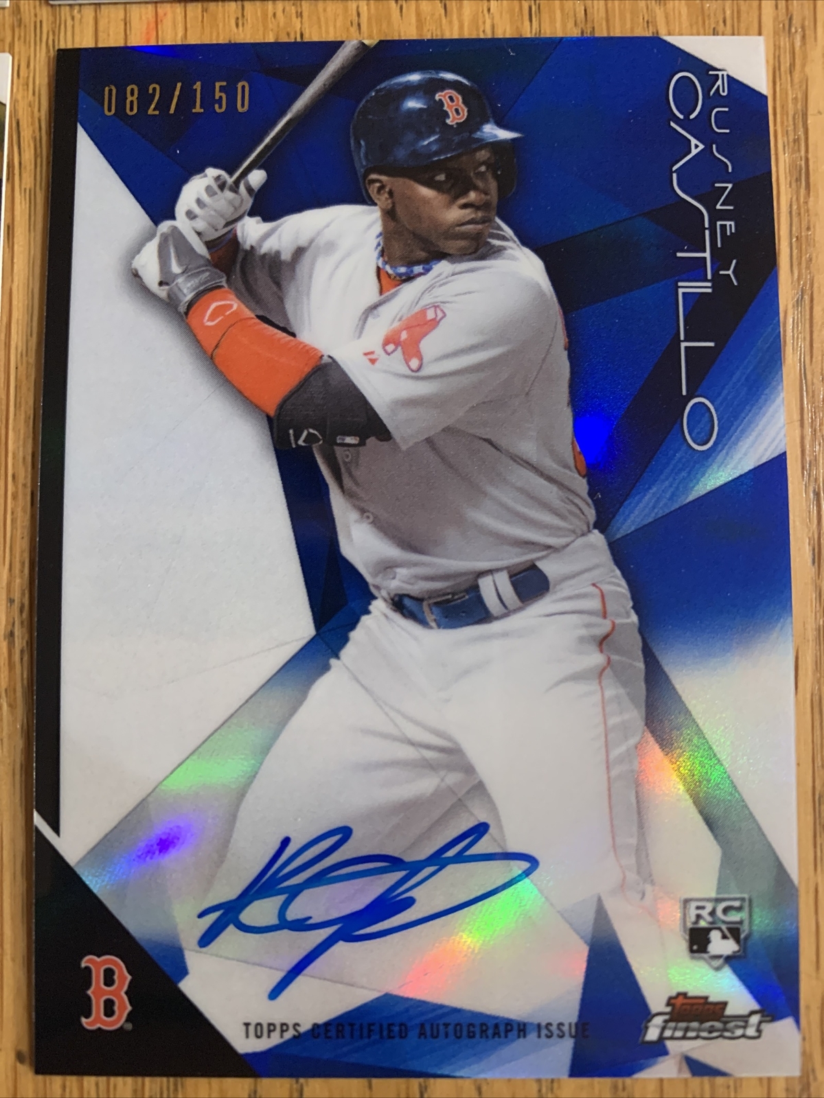 Rusney CASTILLO 2015 Finest Refractor RC AUTO #FA-RCA Lot(6) /5 /25 /50 /99 /150