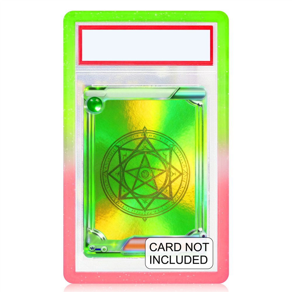 12PACK Gradient Colors For PSA Graded Card Slab TPU Bumper Guard Protector