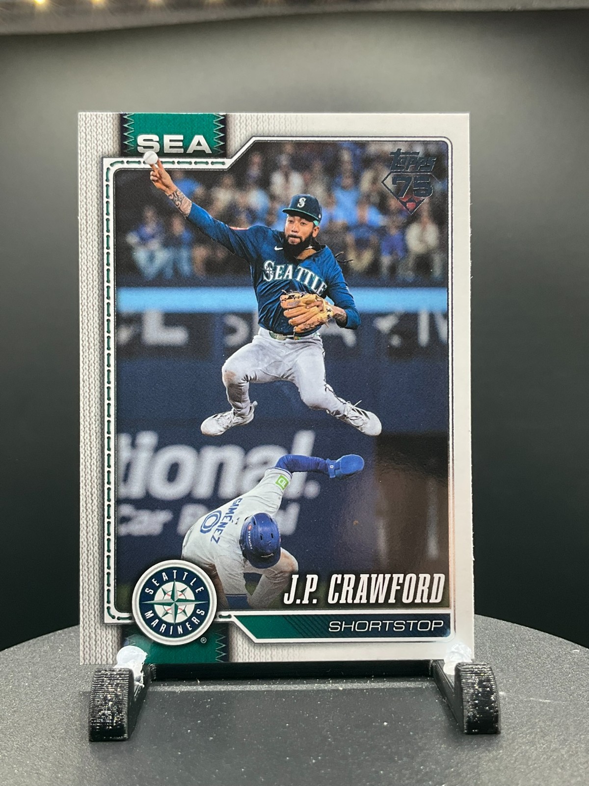2026 Topps Series 2 Baseball #471 J.P. Crawford, Seattle Mariners