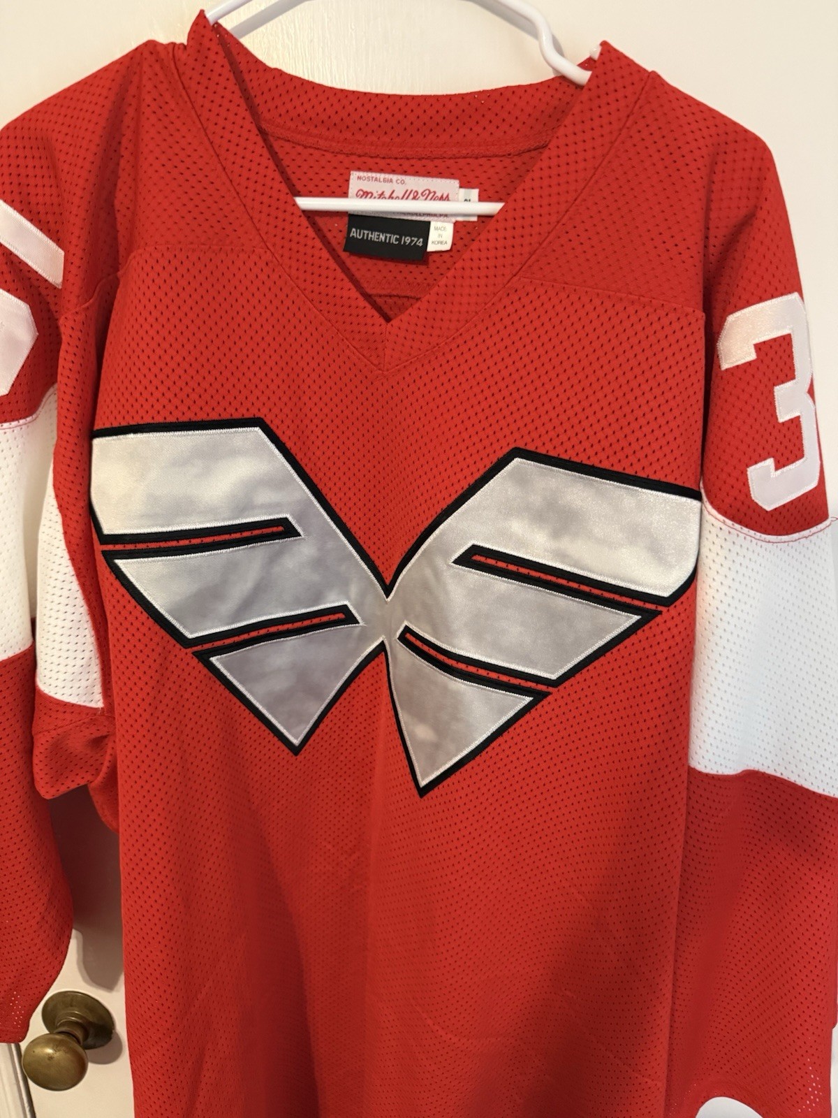 Mitchell & Ness Authentic 52 Dallas Eliuk Philadelphia Wings Lacrosse Jersey