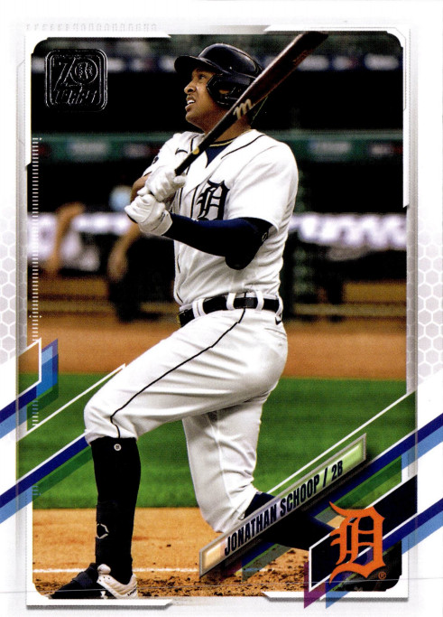 5 CARD LOT – 2021 Topps – Jonathan Schoop #595